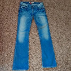 BKE denim jeans, size 29w with a 35 inch inseam. In good condition.